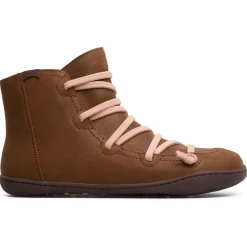 Sneakers en Cuir Peu marron