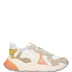 Sneakers en Cuir Sarah beiges