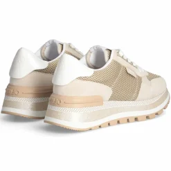 Sneakers en Cuir Victoire beiges