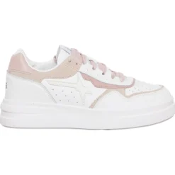 Sneakers en Cuir Xenia beiges