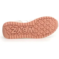 Sneakers en Cuir Yak beiges