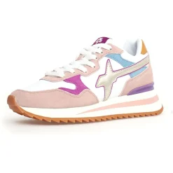 Sneakers en Cuir Yak blanches