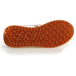 Sneakers en Cuir Yak blanches