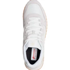 Sneakers en Cuir Yak blanches