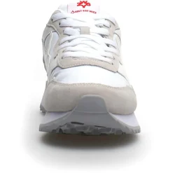 Sneakers en Cuir Yak blanches