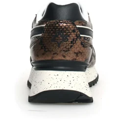 Sneakers en Cuir Yak noires