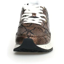 Sneakers en Cuir Yak noires