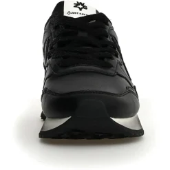 Sneakers en Cuir Yak noires