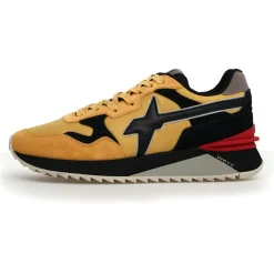 Sneakers en Cuir Yak noires