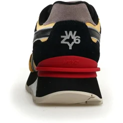 Sneakers en Cuir Yak noires