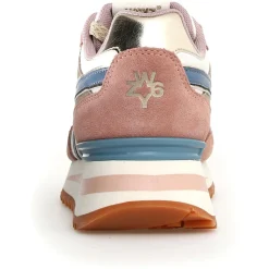 Sneakers en Cuir Yak taupe
