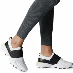 Sneakers en Maille & Cuir Kinetic™ Impact blanches