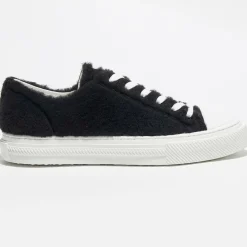Sneakers en Peau de Mouton Ollie Chill noires