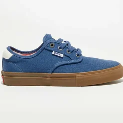 Sneakers en Toile & Velours de Cuir Chima Ferguson Pro bleues