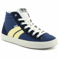 Sneakers en Toile Pallaphoenix Cuff Rto bleu/jaune