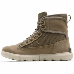 Sneakers en Velours de Cuir & Nylon imperméables Sorel Explorer™ Mission beiges