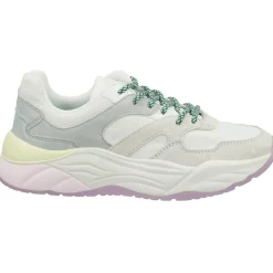 Sneakers Fota blanc/gris/vert