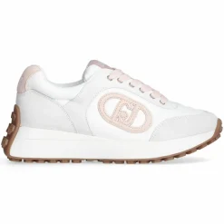 Sneakers Lolo en Cuir roses