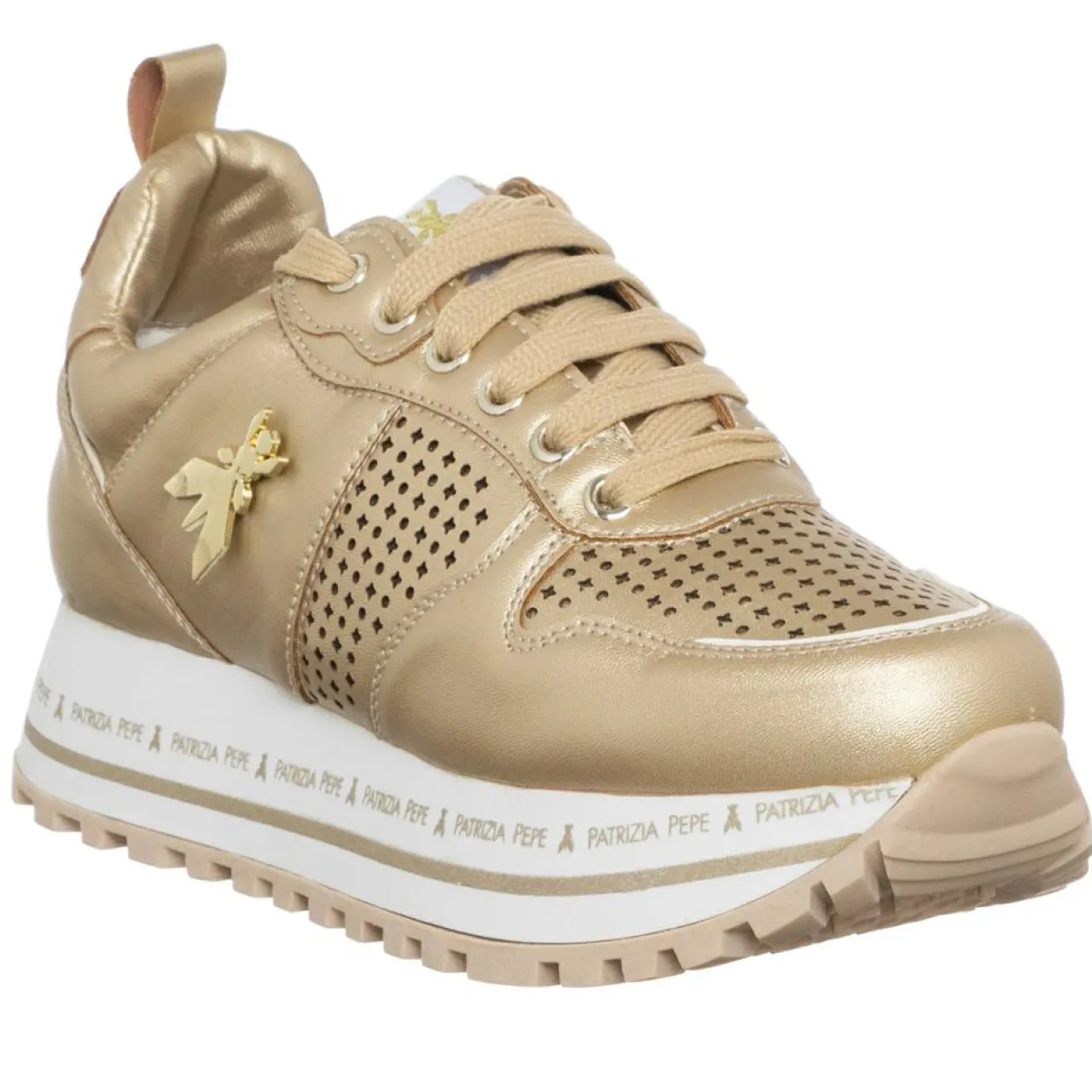 Sneakers Nicole dorées