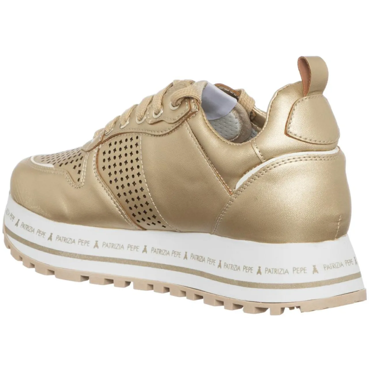 Sneakers Nicole dorées