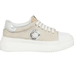 Sneakers Shina beige/argenté
