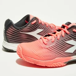 Sneakers tennis Competition corail/noir