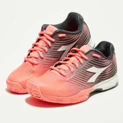Sneakers tennis Competition corail/noir