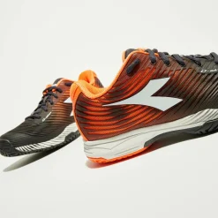 Sneakers tennis Competition noir/orange