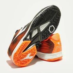 Sneakers tennis Competition noir/orange