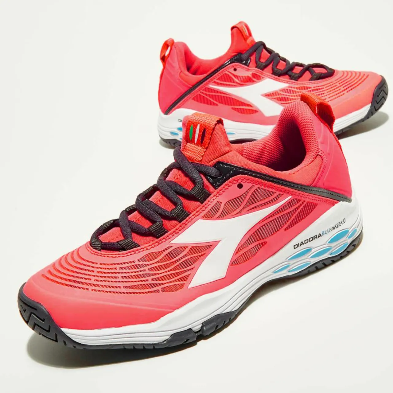 Sneakers tennis Speed corail fluo