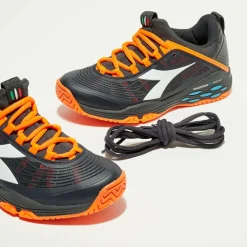 Sneakers tennis Speed noir/orange