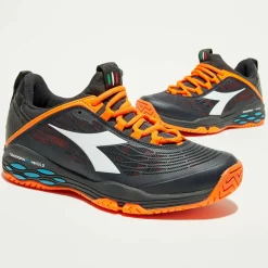 Sneakers tennis Speed noir/orange