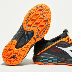 Sneakers tennis Speed noir/orange