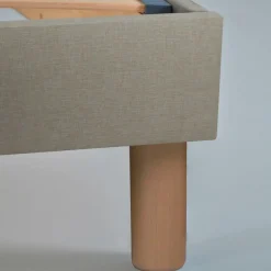 Sommier en bois Kit Lino beige - 90x200 cm