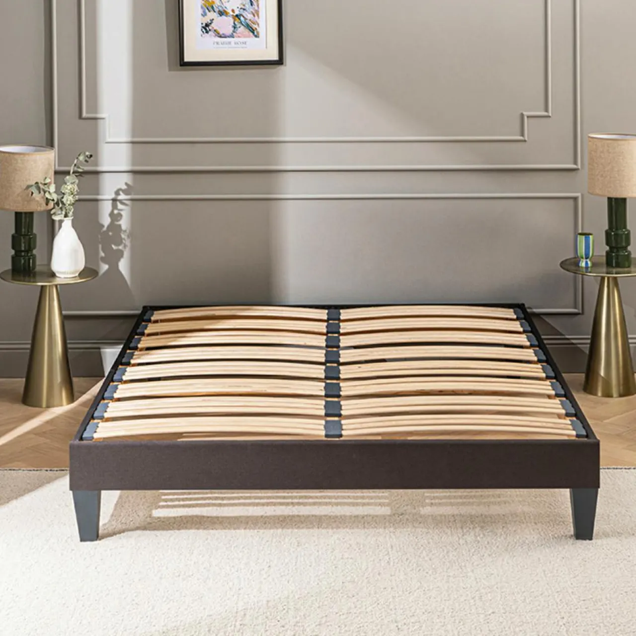 Sommier Kit 15 bois - 90x190 cm