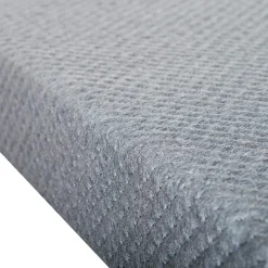 Sommier tapissier à lattes en Kit Délicatesse gris - 140x190 cm