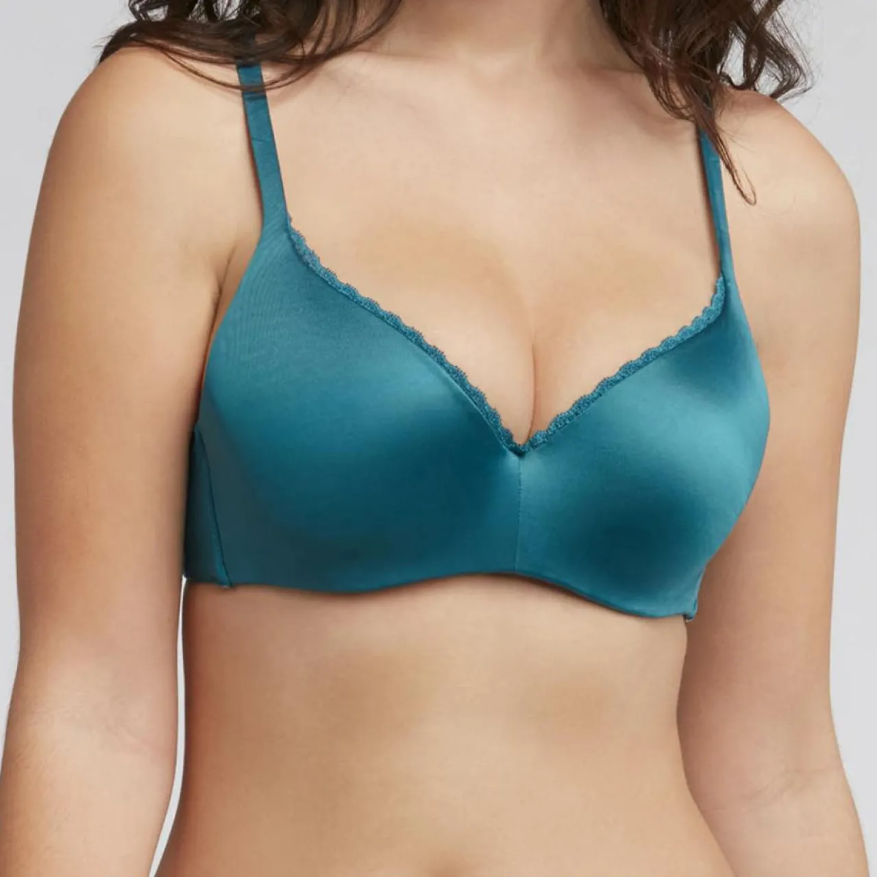 Soutien-gorge armatures amovibles 24h Soft Absolu bleu canard