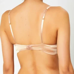 Soutien-gorge avec armatures en Soie mélangée Gone With The Wing nude