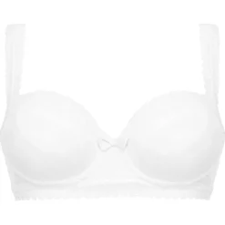 Soutien-gorge balconnet Invisible Elegance nacre