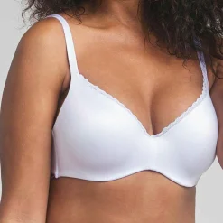 Soutien-gorge coque amovibles armatures 24H Soft Absolu blanc