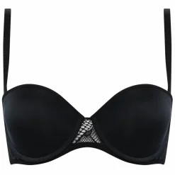 Soutien-gorge coques bandeau Thelma noir