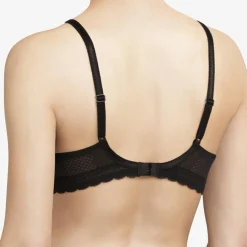 Soutien-gorge coques enveloppant spacer Parisian noir