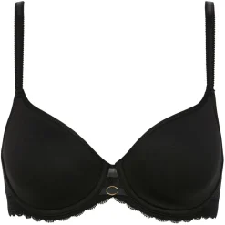 Soutien-gorge coques enveloppant spacer Parisian noir