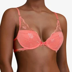Soutien-gorge coques Push-Up avec mousse Opéra rose goyave