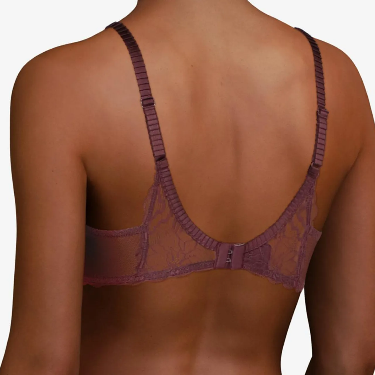 Soutien-gorge corbeille balconnet Waltz marron cardinal
