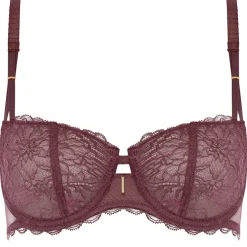 Soutien-gorge corbeille balconnet Waltz marron cardinal