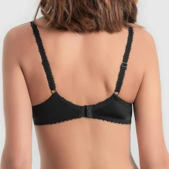 Soutien-gorge emboîtant Flower Elegance noir