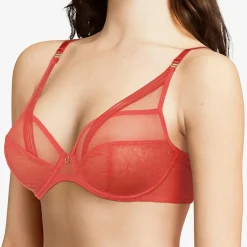 Soutien-gorge enveloppant Marceau orange thé épicé