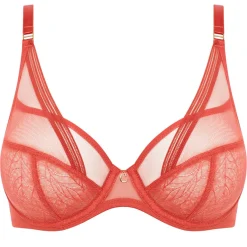 Soutien-gorge enveloppant Marceau orange thé épicé