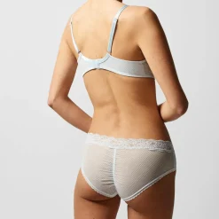 Soutien-gorge plongeant Brooklyn bleu clair